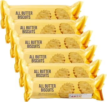 M&S All Butter Biscuits Light & Melt in Mouth 200g - 6 Pack M&S Foods in a Premier Life Store Box