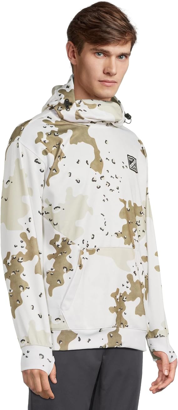 Volcom Men's Hydro Fleece Riding Hoodie Water-repellent Sweatshirt With Storm Hood & Thumbholes