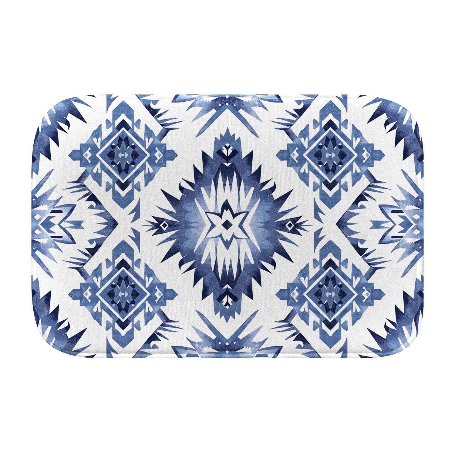 Tapis de bain en mousse à mémoire de forme bohème VCS taille M absorbant