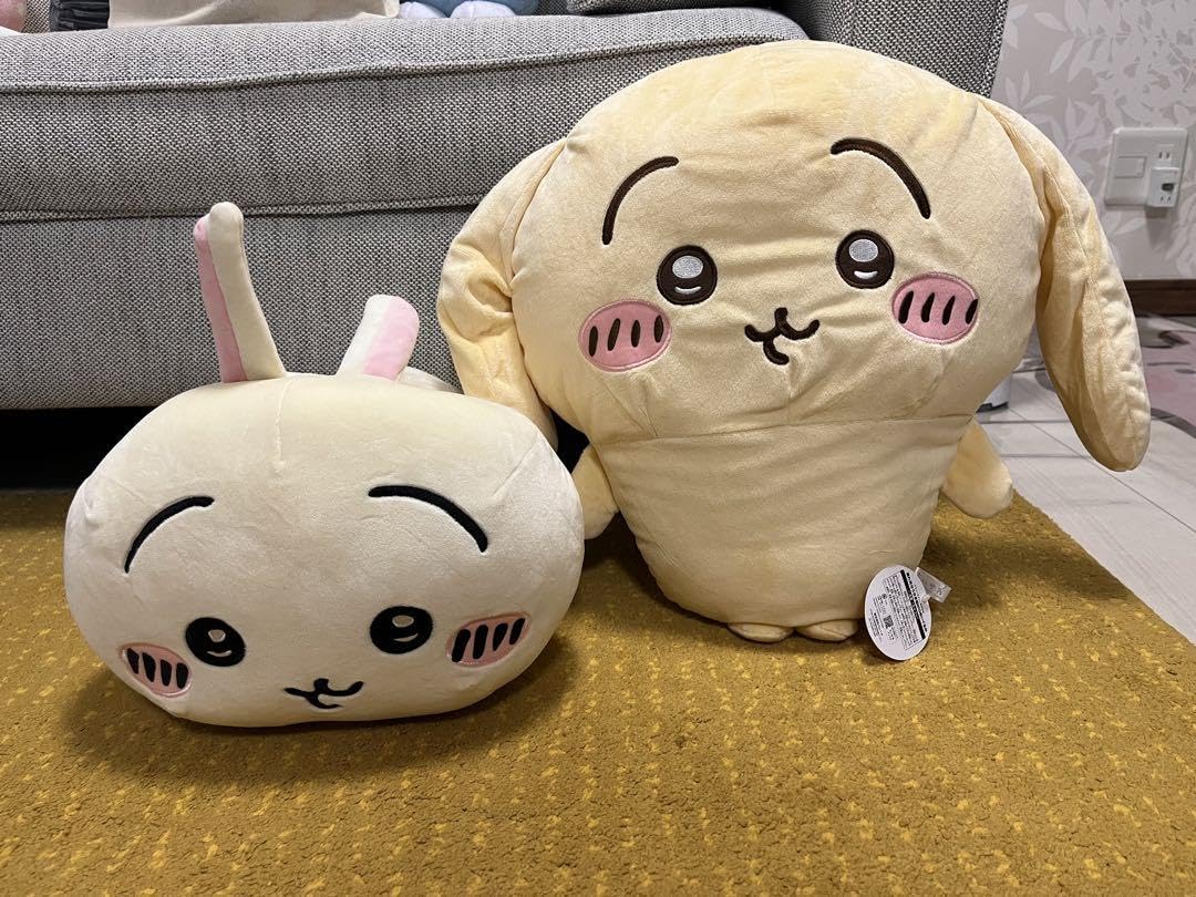 ちいかわ だららんbigぬいぐるみ うさぎ Amazon co jp だららん BIG
