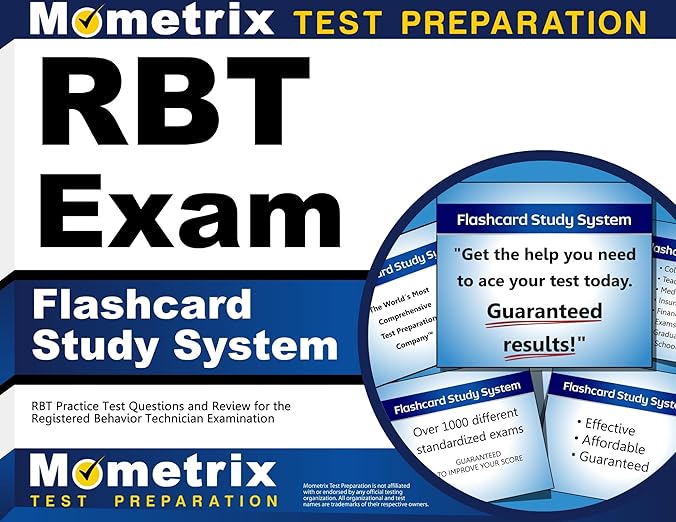 RBT Exam Flashcard Study System: RBT Practice Test Questions and Review for the Registered Behavior Technician Examination