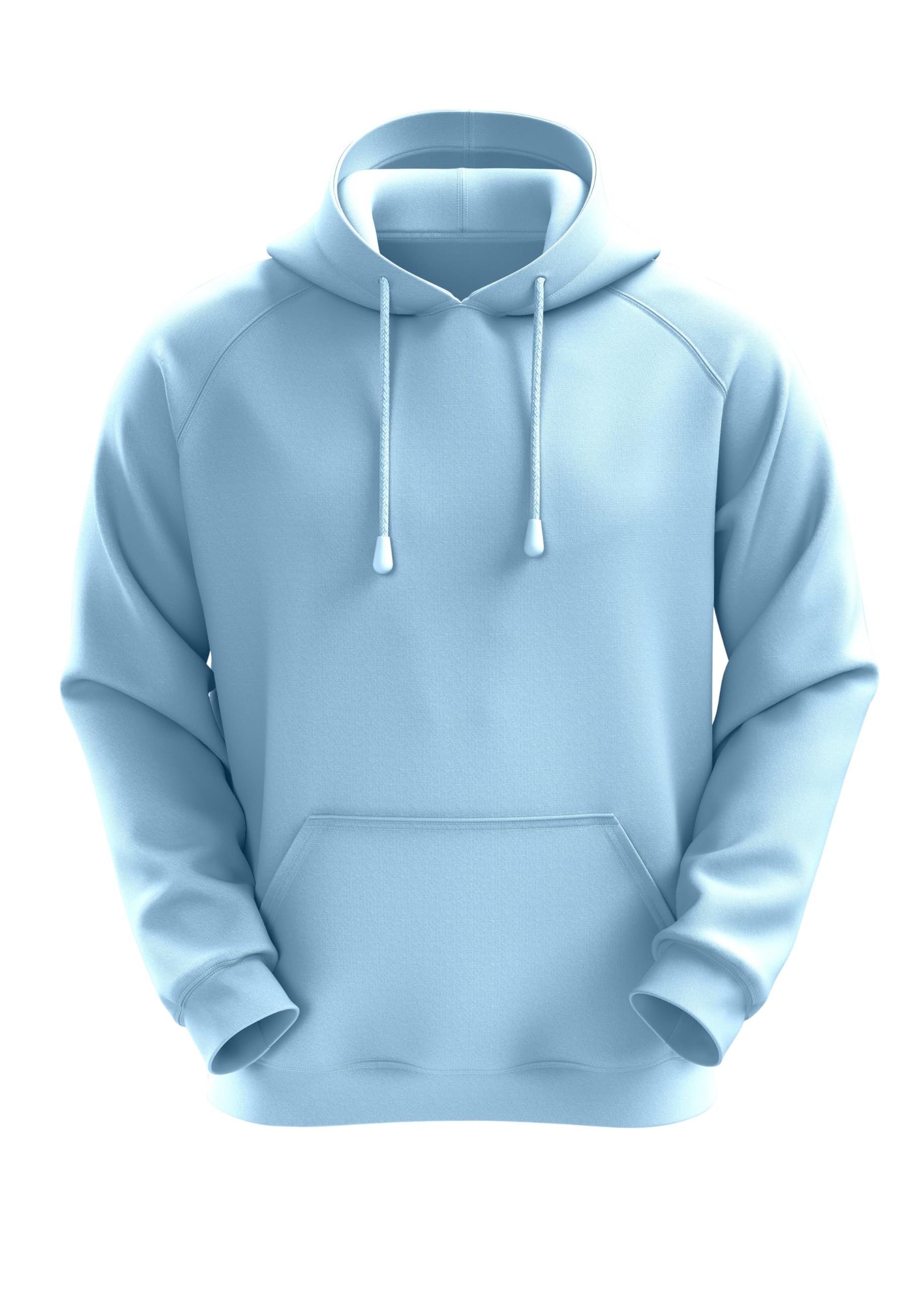 Men's Cotton Plain Full Sleeve Hoodie-image-11