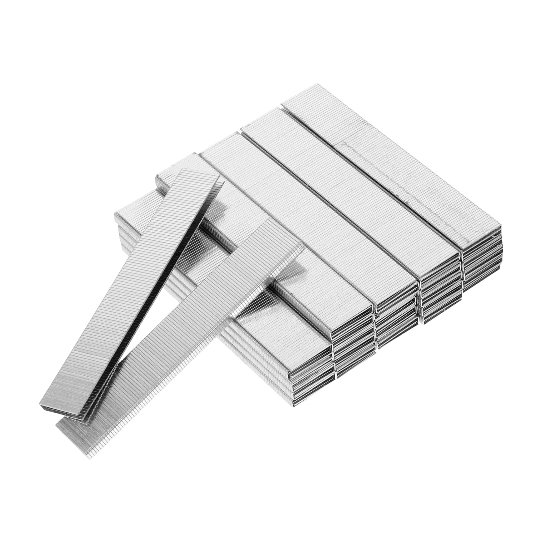 OSALADI Agrafes Métalliques en Fer Galvanisé en U pour Bois et Plastique, Usage Bricolage, Fixation Rapide et Facile pour Meubles et Travaux Domestiques