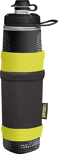 CamelBak Peak Fitness Chill - Botella de agua aislada, 25 onzas con bolsillo esencial
