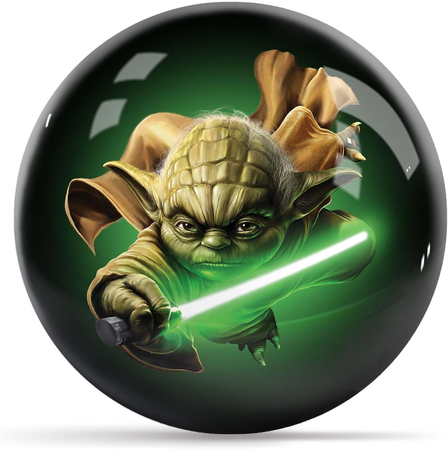 KR Strikeforce Star Wars Flying Yoda Undrilled Bowling Ball