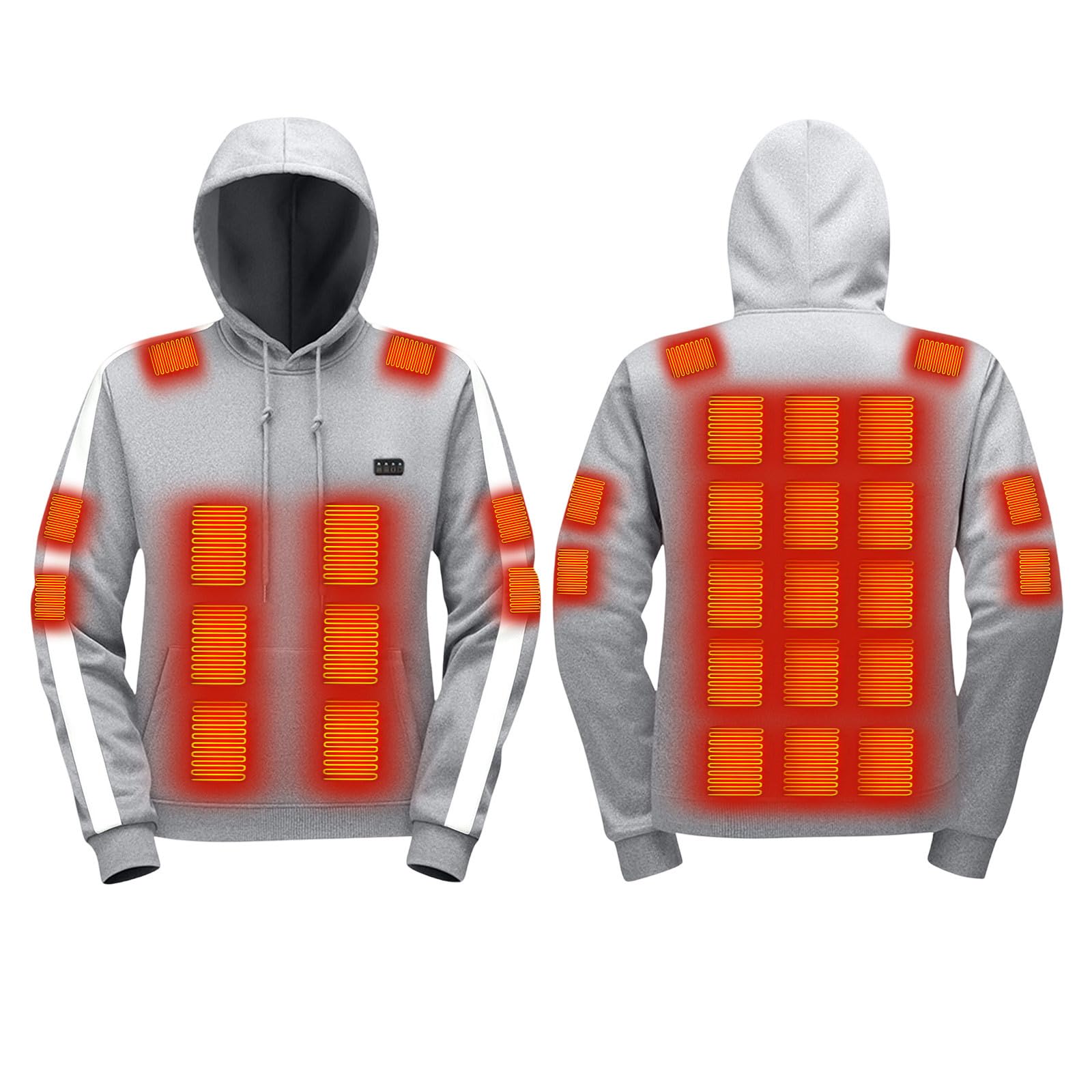 Sweatshirt Homre Mujer con 29 Zonas Calefaccion Sudadera con Capucha