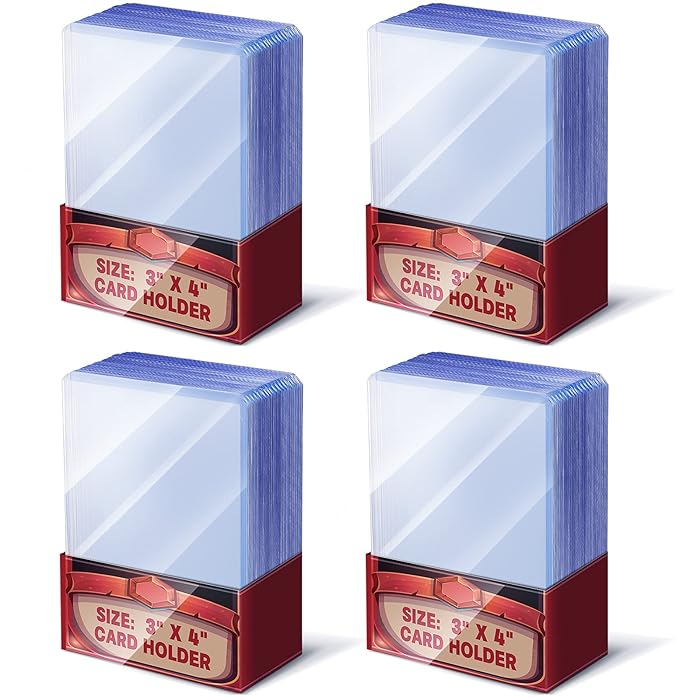Buy 50 Counts Top Loaders Card Sleeves for Trading Cards, Toploader