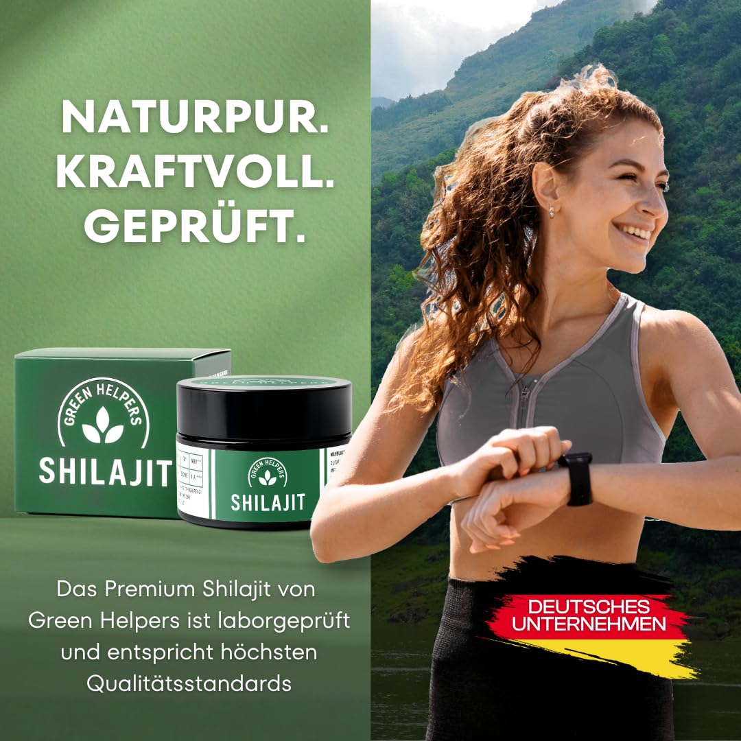 Shilajit Premium 100% puro | 89% acido fulvico | 85+ minerali | Resina pura Himalaya Mumijo Shilajit | Vegano