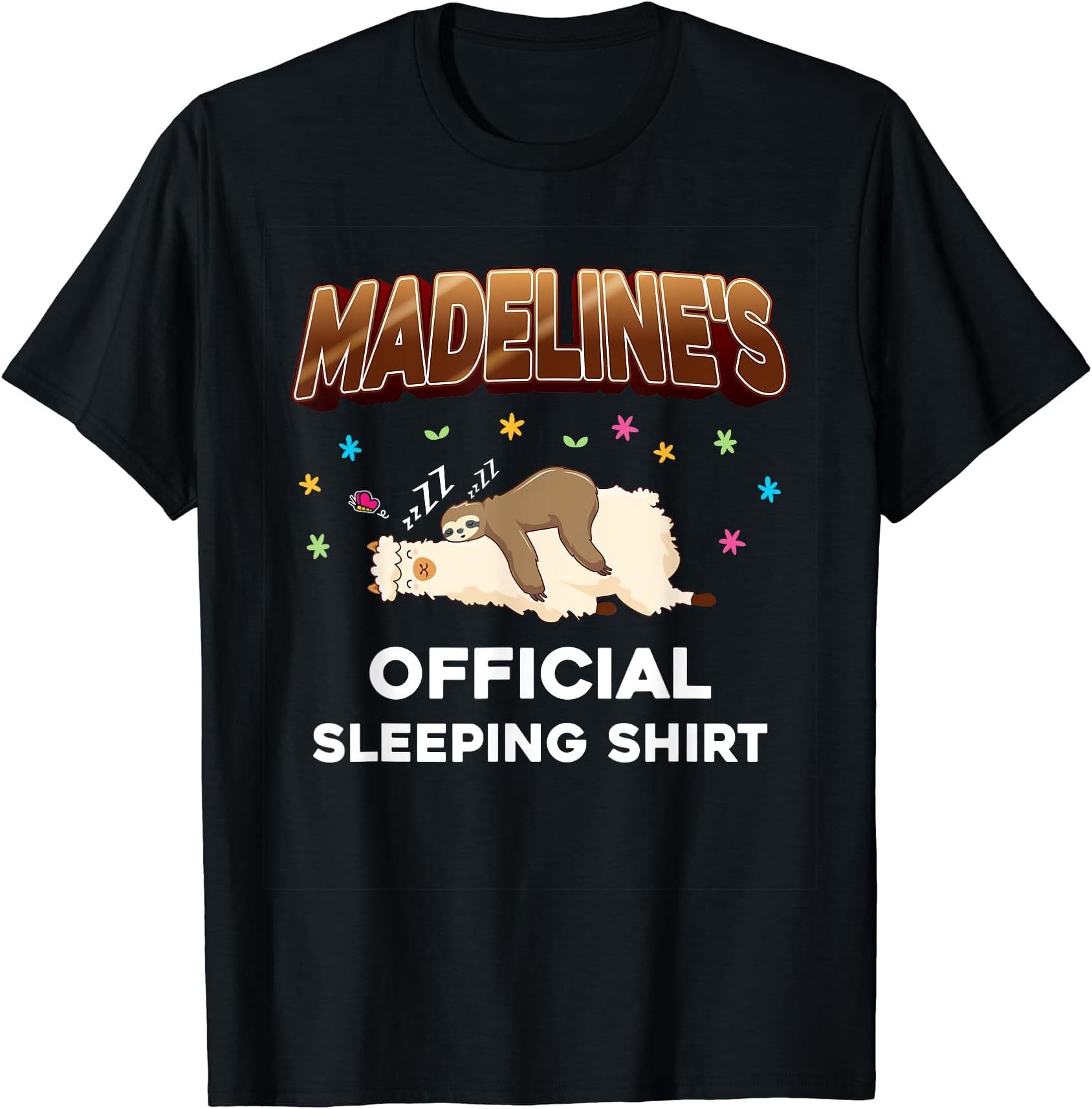 Personalized Madeline Birthday First Name Madeline T-Shirt