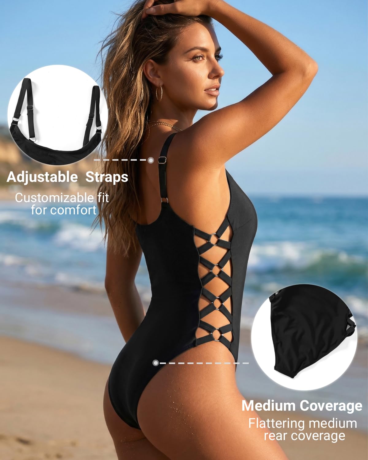 Tempt Me Monokini Monokini para Mujer