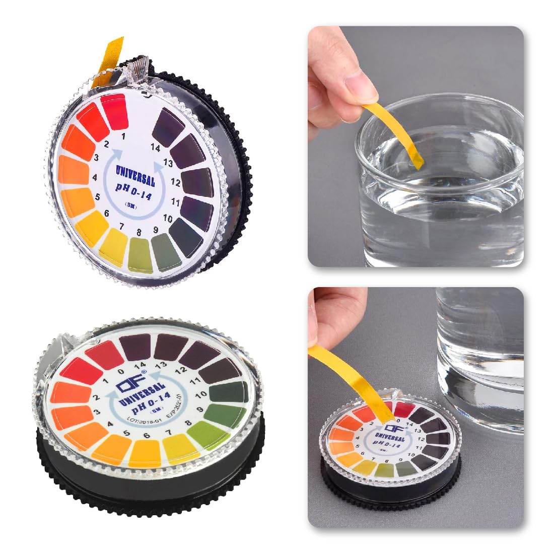 Cartine Tornasole PH 5m | Test Acido-base 0-14 - Per Casa, Scuola, Laboratorio - Foto 10