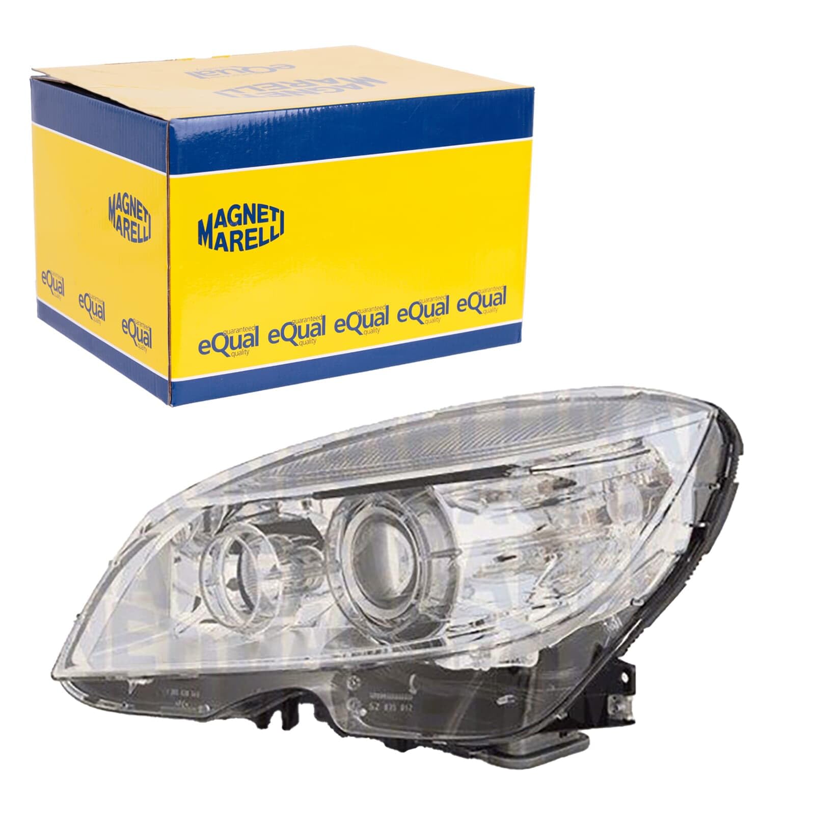 Magneti Marelli Transparent 710301234281 Hauptscheinwerfer, Linke | Kompatibel Mit: Mercedes-Benz C-Class, C-Class T-Model