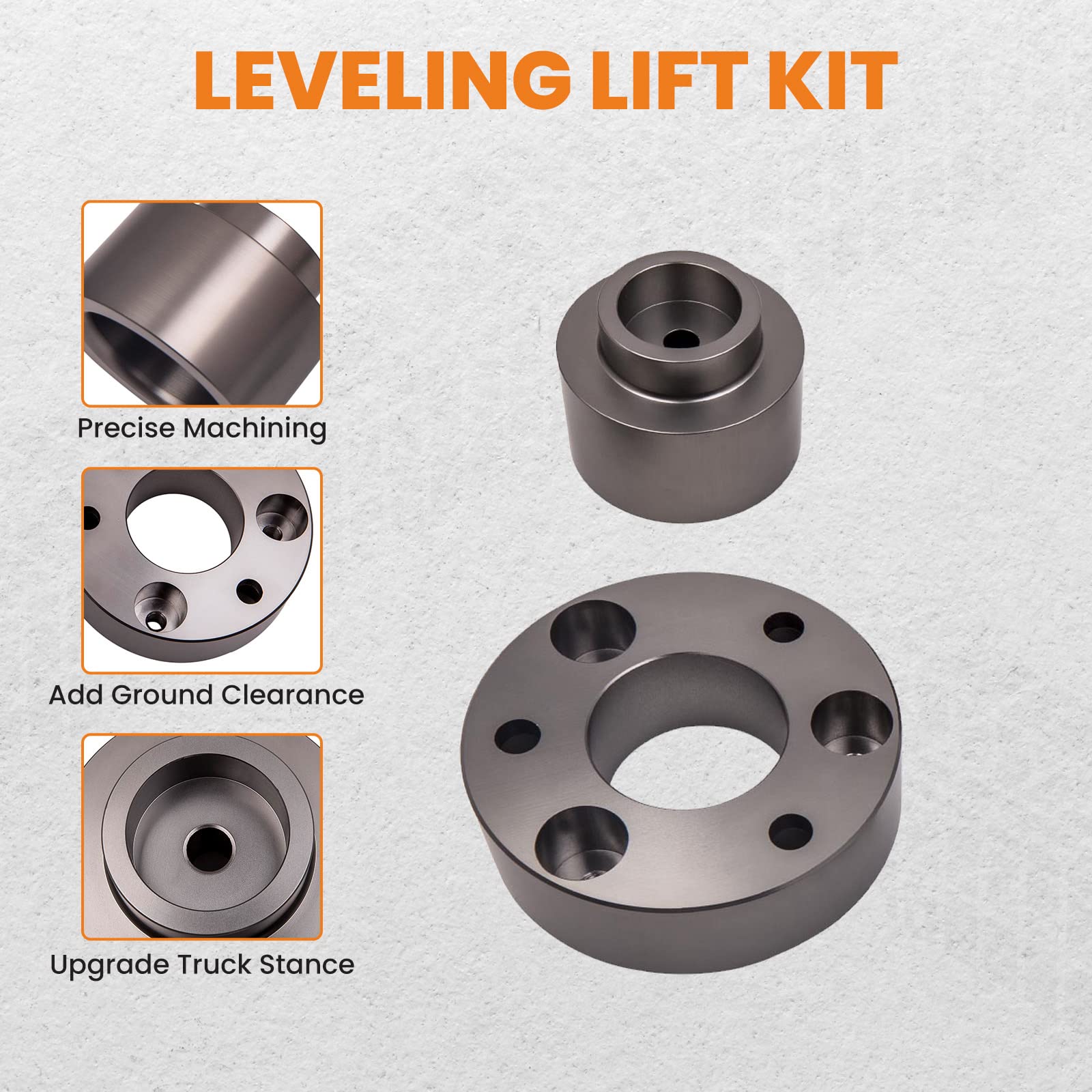 maXpeedingrods Kit di sollevamento livello anteriore + dietro per Dodge Ram 1500 4WD 2009-2019