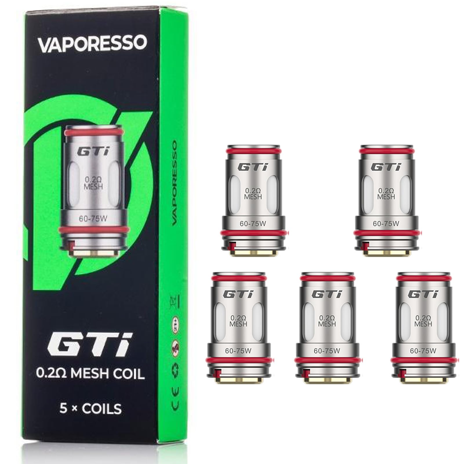 Vaporesso GTi Mesh Coil 0,2 Ohm 0,4 Ohm