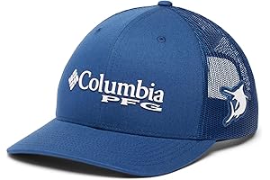 Columbia Men's PFG Snap Back Mesh Cap, One Size Fits All