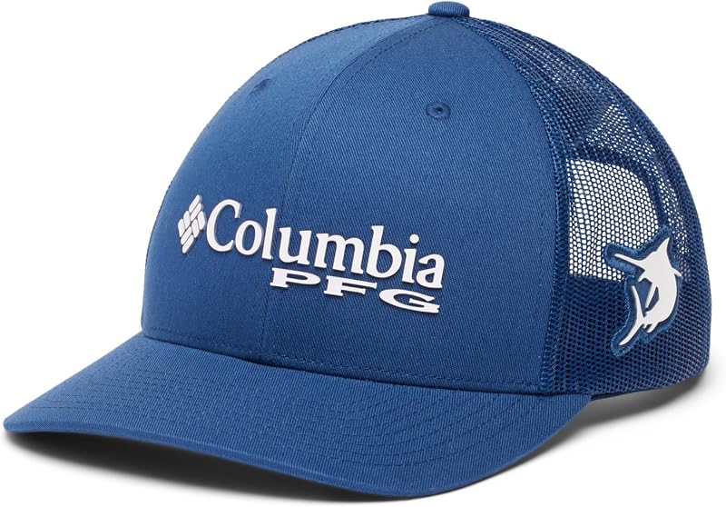 Columbia Gorra unisex de malla con logotipo PFG para adultos
