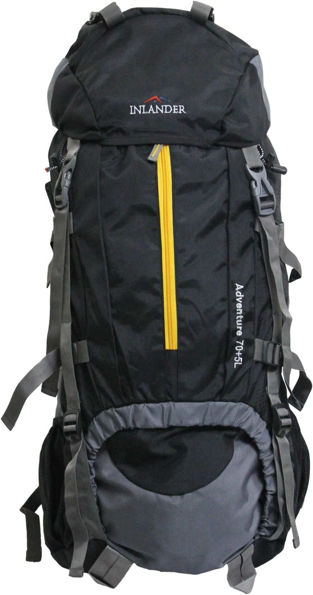 Inlander 70 Ltrs Black Rucksack (A2ZILDC-10009BKBP)