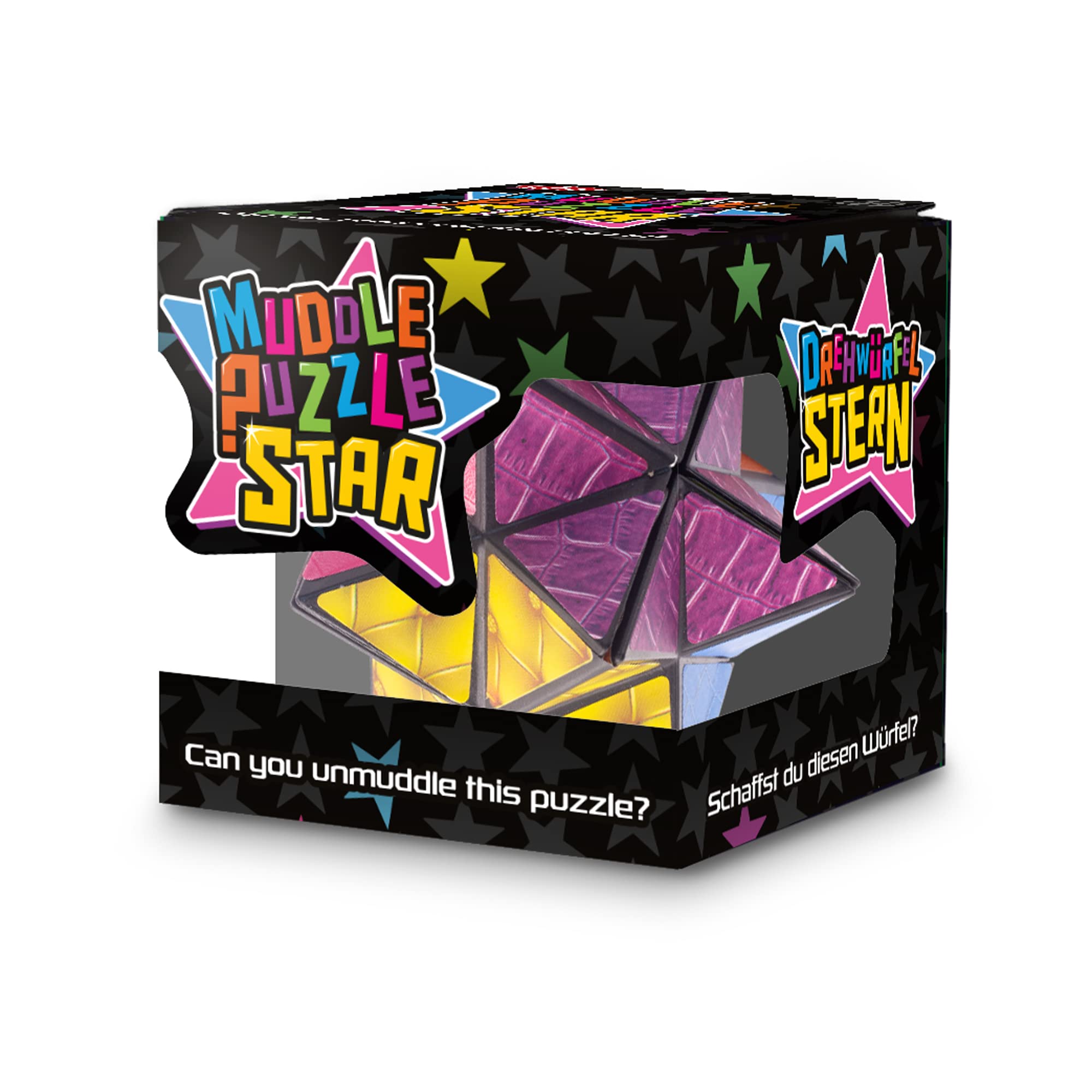 Tobar MUDDLE PUZZLE STAR, Multiple Colours