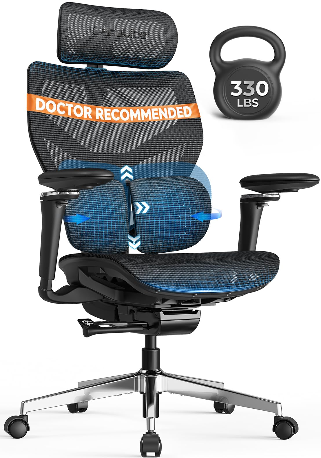 CabeVibe C3 Ergonomic Office Chair