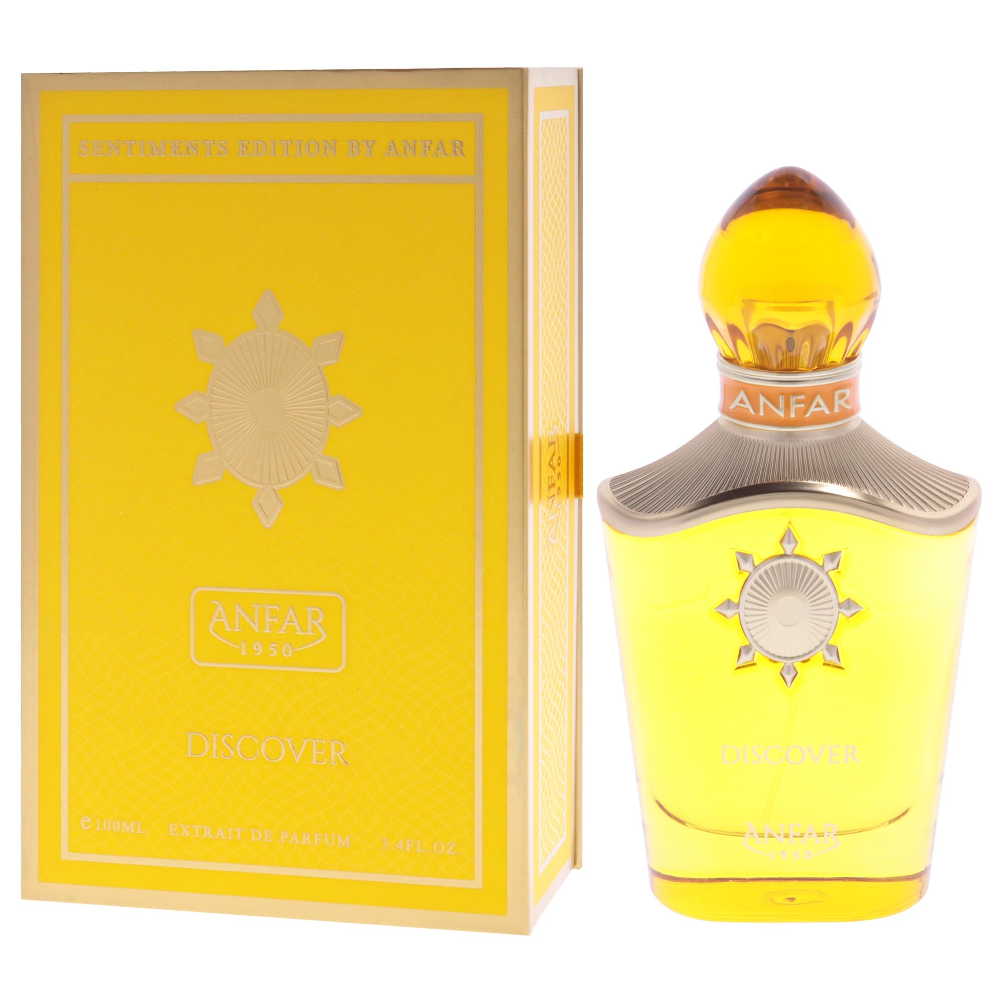 Sentiments Edition – Discover by Anfar for Men – 96 g Extrait De Parfum Spray
