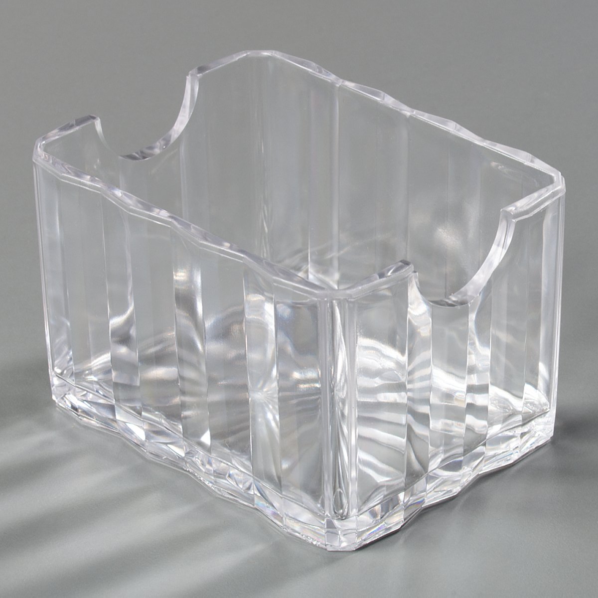 Carlisle 454907 Crystalite Clear Sugar Caddy - Dozen