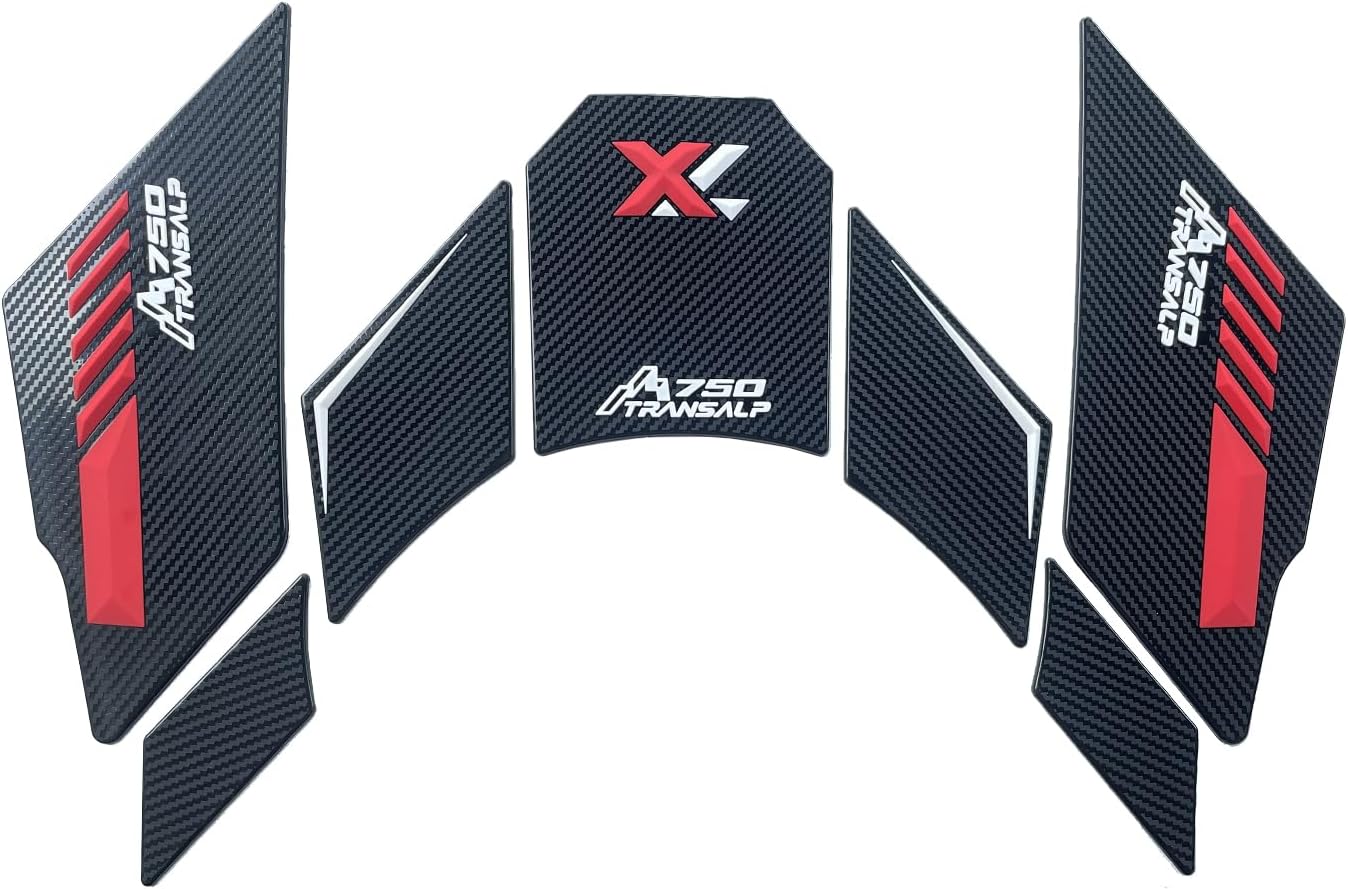 Motorcycle Tank Pad for Transalp XL750 2023-2024 Motorcycle Side Tank Sticker Side Tank Pad Fuel Tank Protector Sticker