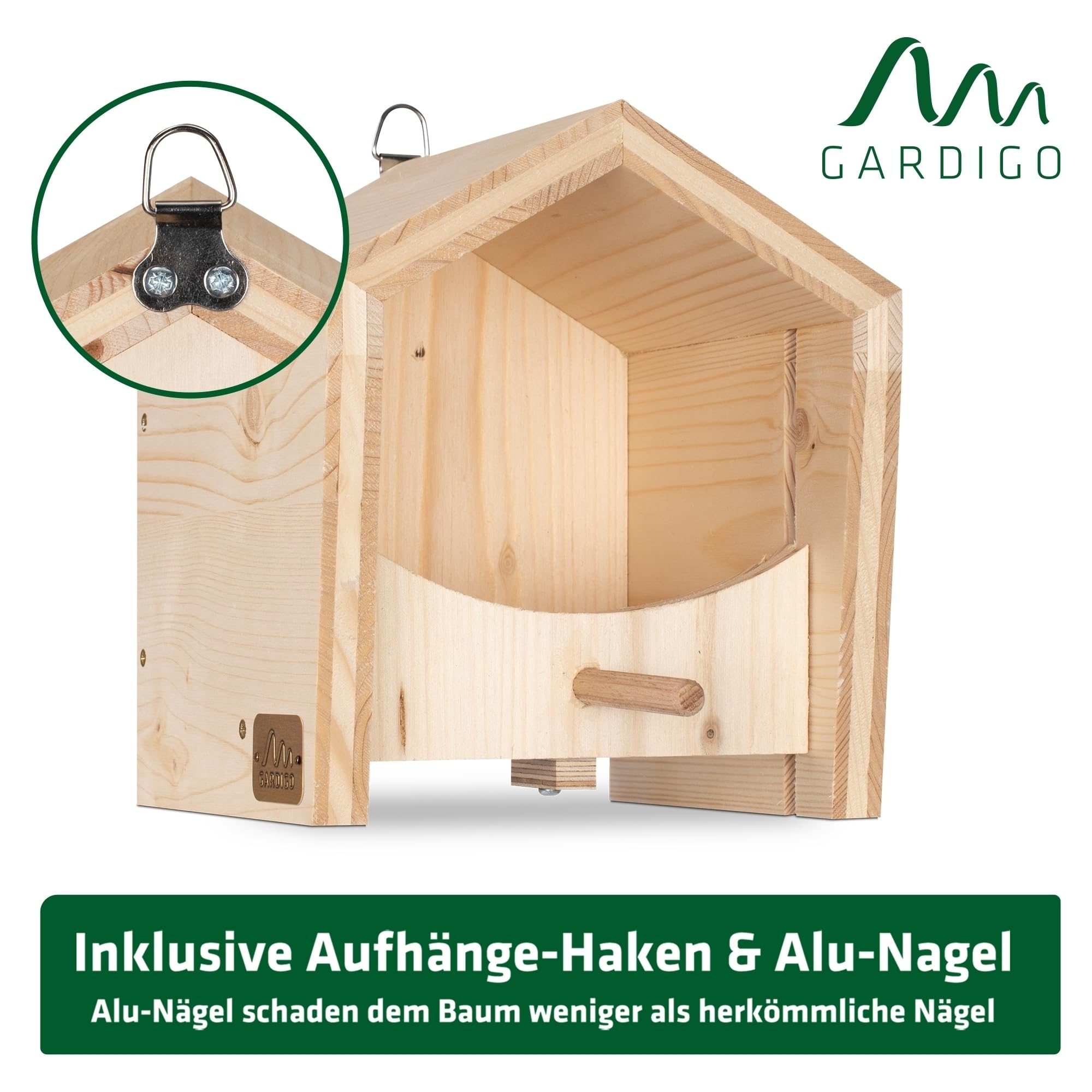 Casetta In Legno Per Farfalle Da Giardino - Rifugio Per Allevamento E Decorazione - Foto 3