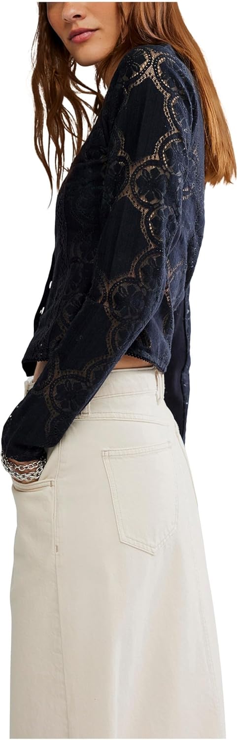 Free People Womens Jae Knit Long Sleeve - Image 2