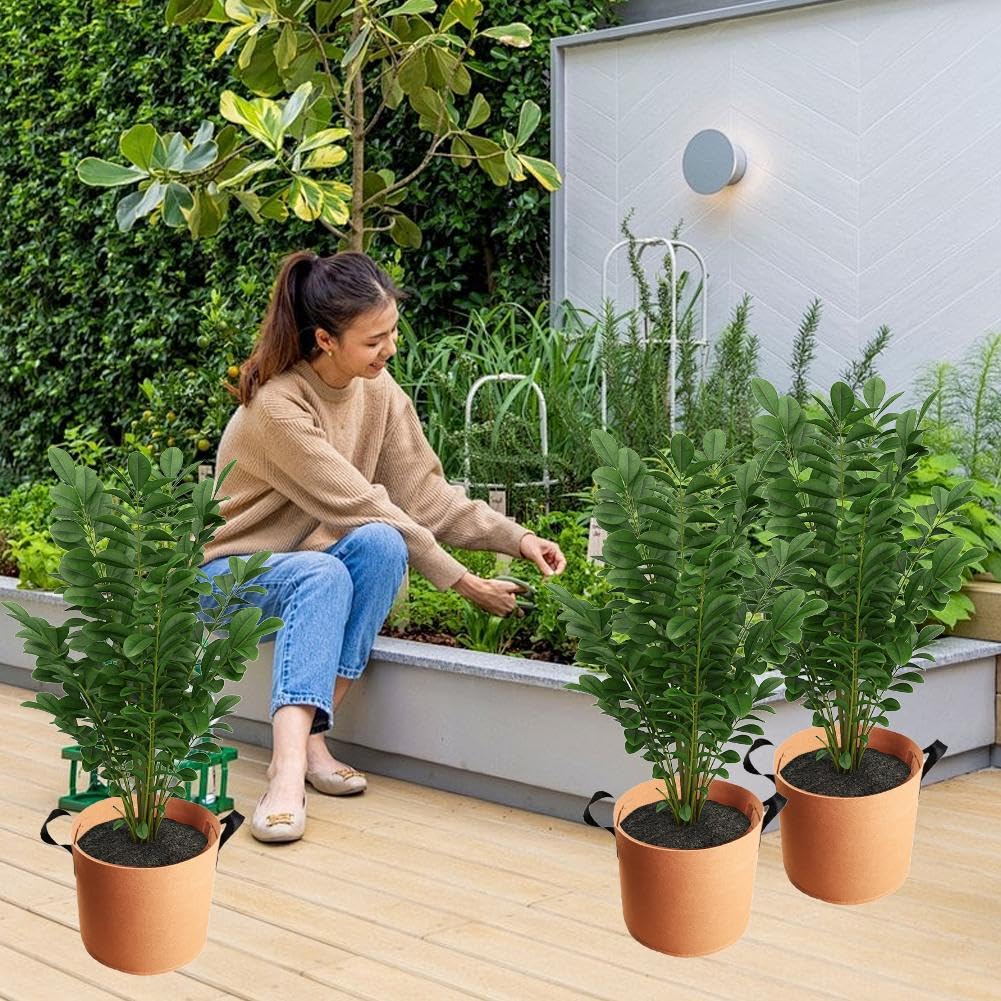 Amazon.com: Grow Bags for Plants, Felt Planter Pots for