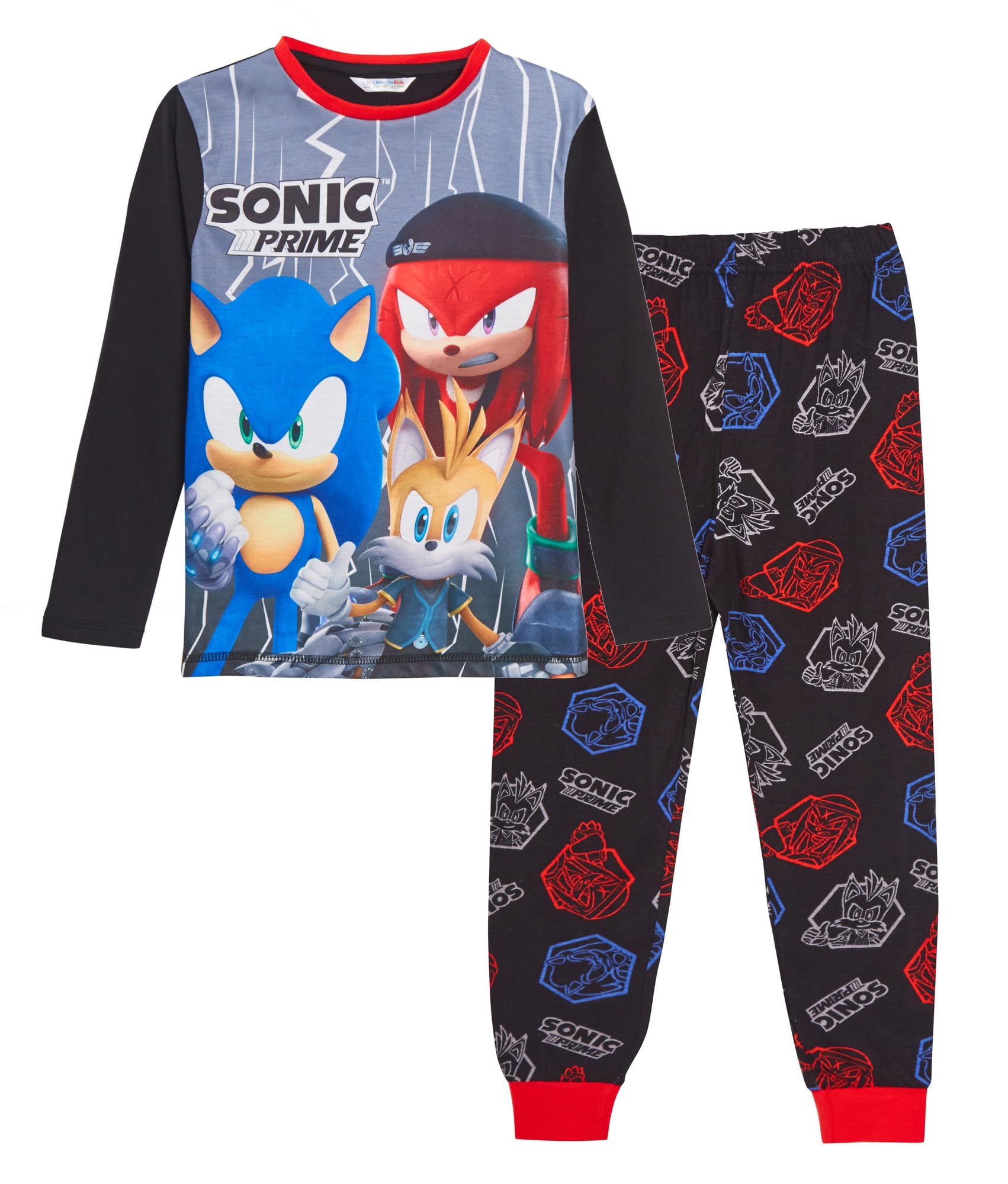 Sonic The Hedgehog Boys Pyjamas 7-8 Years Multi