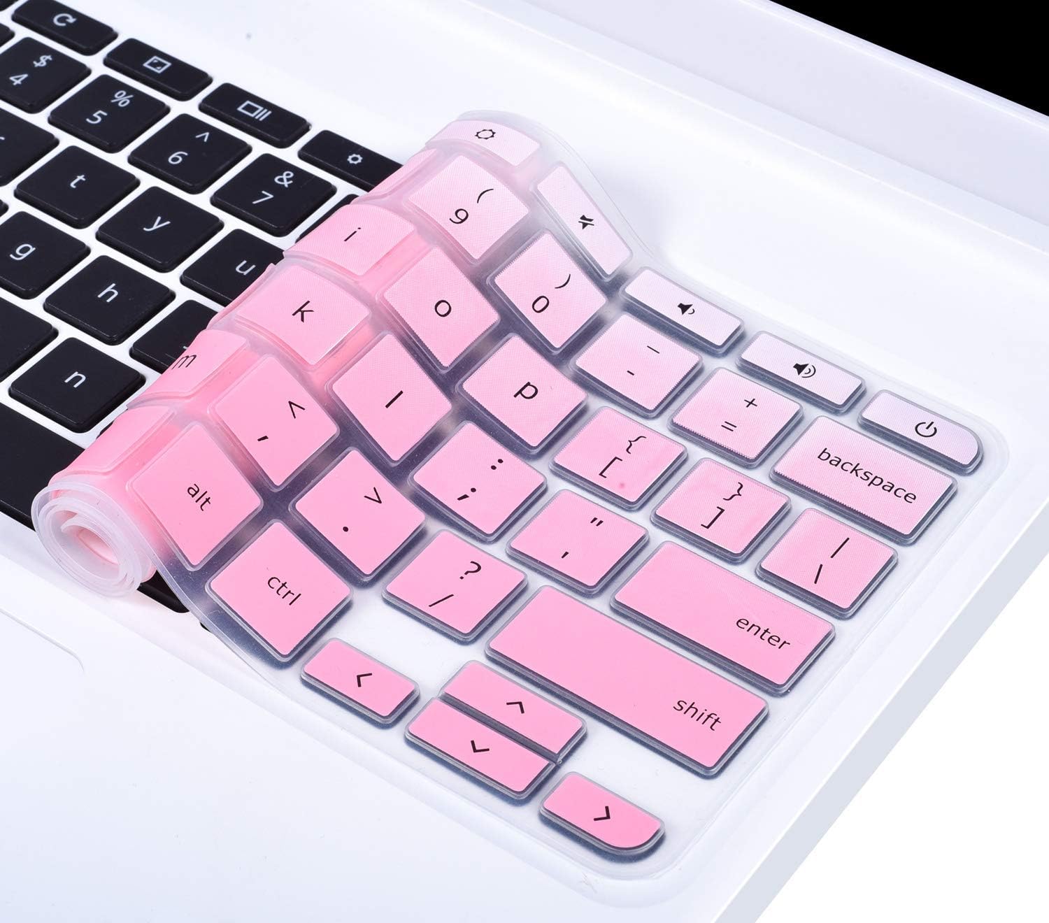 Lenovo Keyboard Cover for Chromebook Flex 3 11.6" & C330, IdeaPad Flex 3 11.6" & Chromebook N Series - Gradual Pink image 5