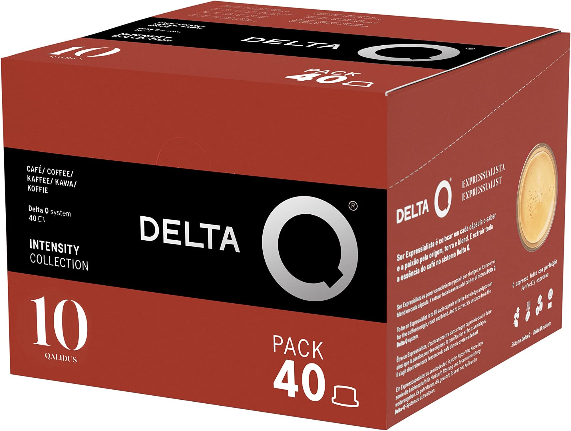 10 Qalidus, Pack XL, 40 capsules - 1 unit