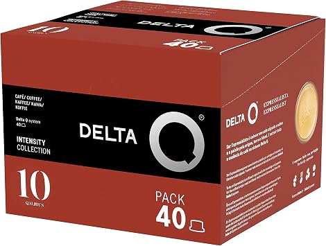 Delta Q Qalidus Coffee Pods for Delta Q Machines, 40 Capsules XL Pack