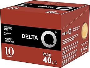 Delta Q Espresso Pods for Delta Q machines, Qalidus - Intensity 10, Notes of Caramel, XL Pack - 40 Capsules