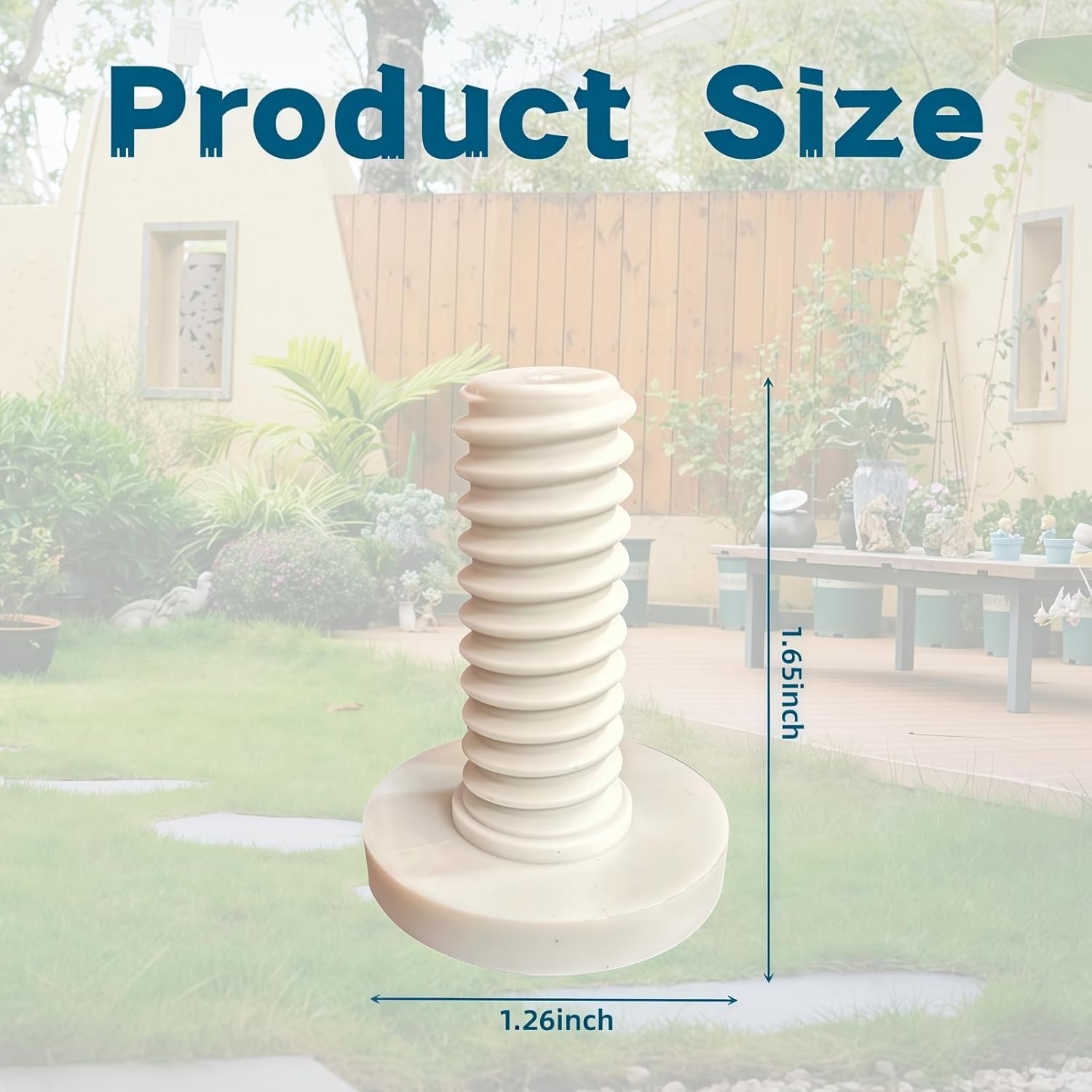 20 PCS Long Bolts Compatible with Suncast Storage Sheds Sheds for Suncast/Craftsman Resin Storage Sheds, Replacement Screws Compatible with Suncast Storage Sheds Shed Accessories (White)