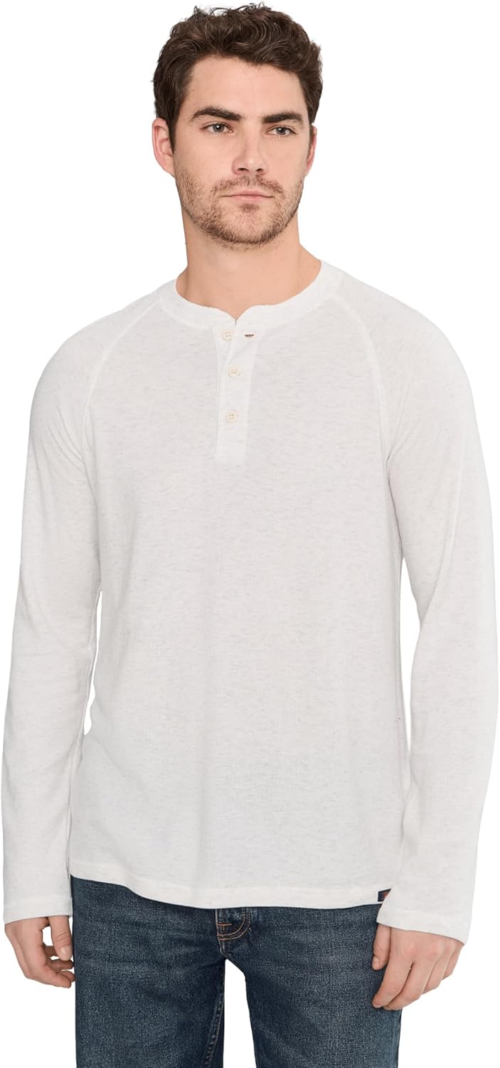 Faherty Mens Long Sleeve Cloud Henley
