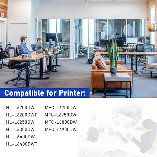 Miniatura 2 de iamstech TN880 TN-880 - Cartucho de tóner de repuesto para Brother Super High Yield HL-L6200DW L6200DWT L6400DW L6400DWT L6250DW L6300DW MFC-L6700DW