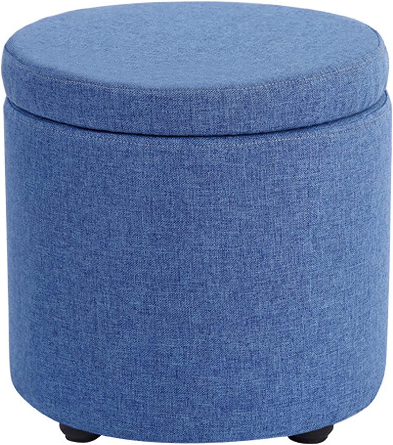 Pouf repose-pieds rembourré pour ranger vos affaires et gagner de la place