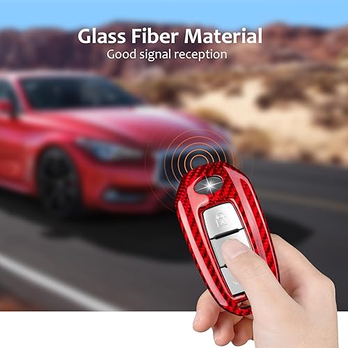 Miniatura 5 de Funda para llavero Infiniti, Rojo -