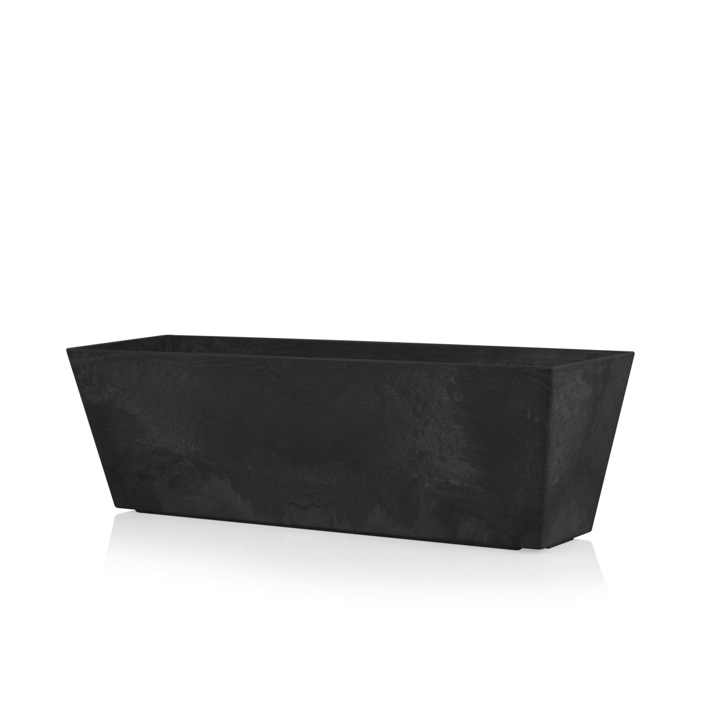 Artstone - Balkonkasten - Ella - Schwarz - Lnge 55 cm, 55x17x17 cm,  TER-107824 : Amazon.de: Garten