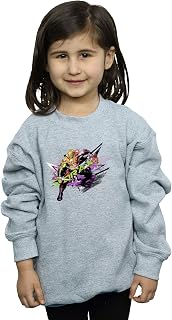 Marvel Girls Guardians of The Galaxy Abstract Drax Sweatshirt