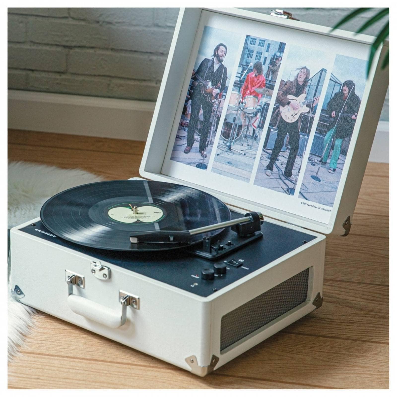 Crosley Anthology Giradischi The Beatles Let It Be - Bianco