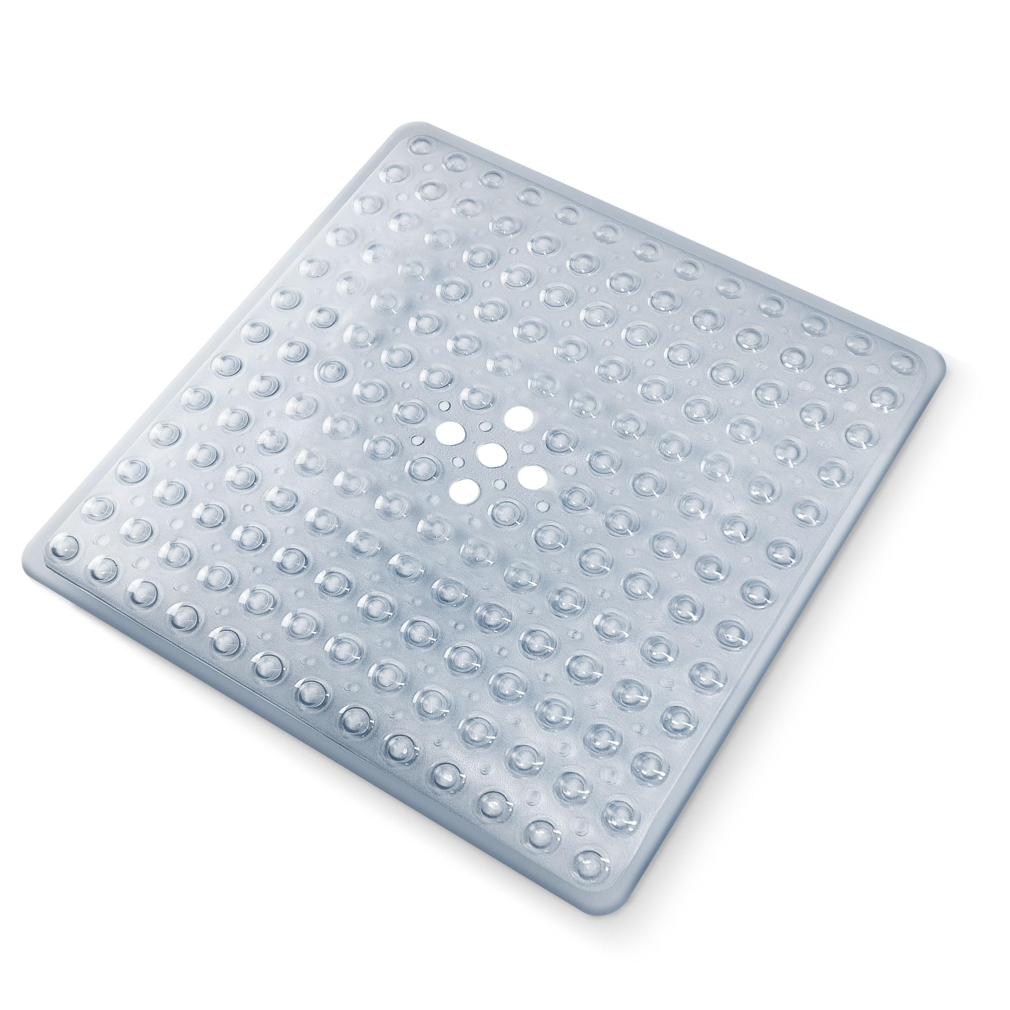 Keplin Non-Slip Shower Mat - Rubber/Latex - Clear - 600mm