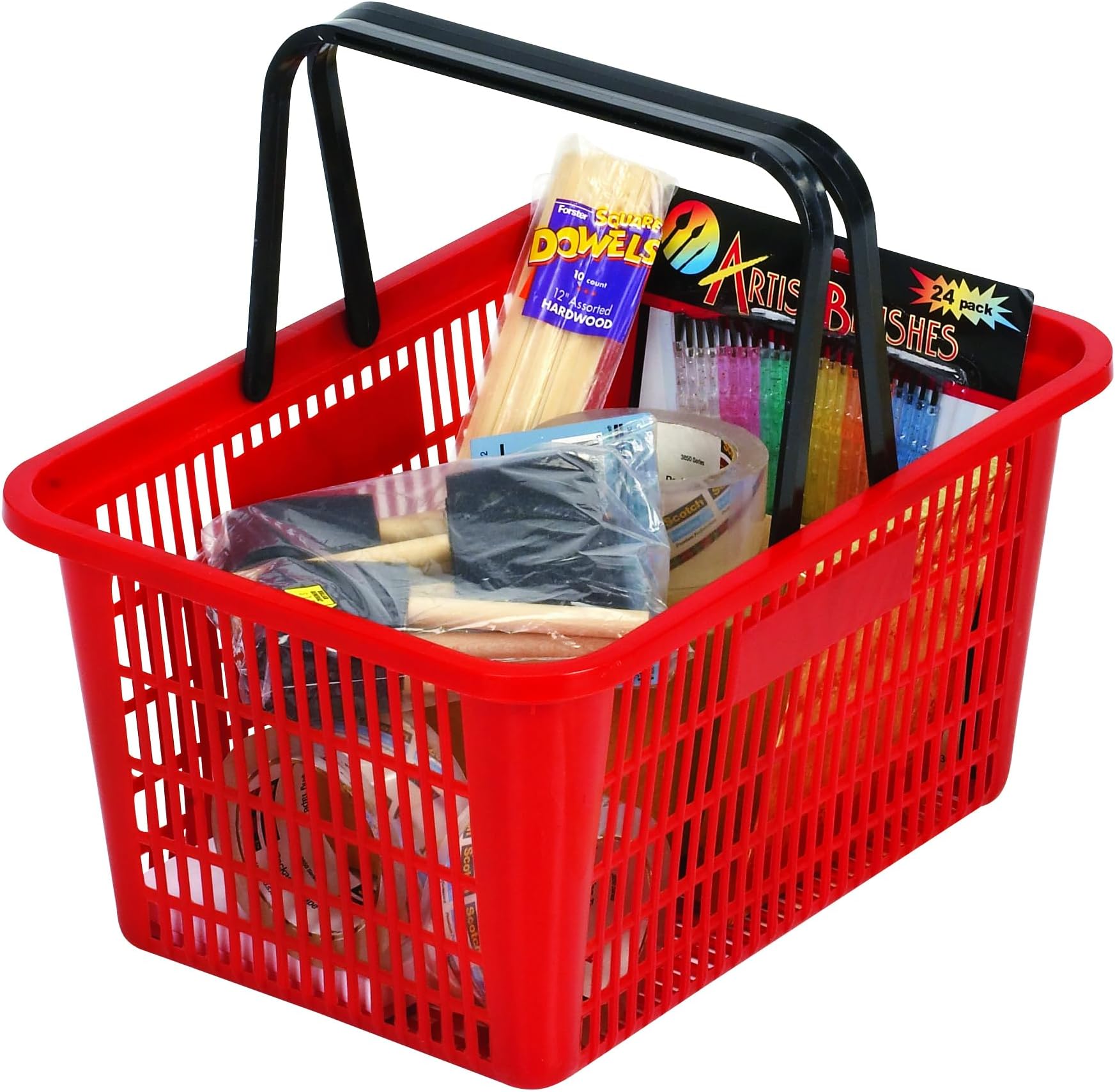 Red Shopping Basket