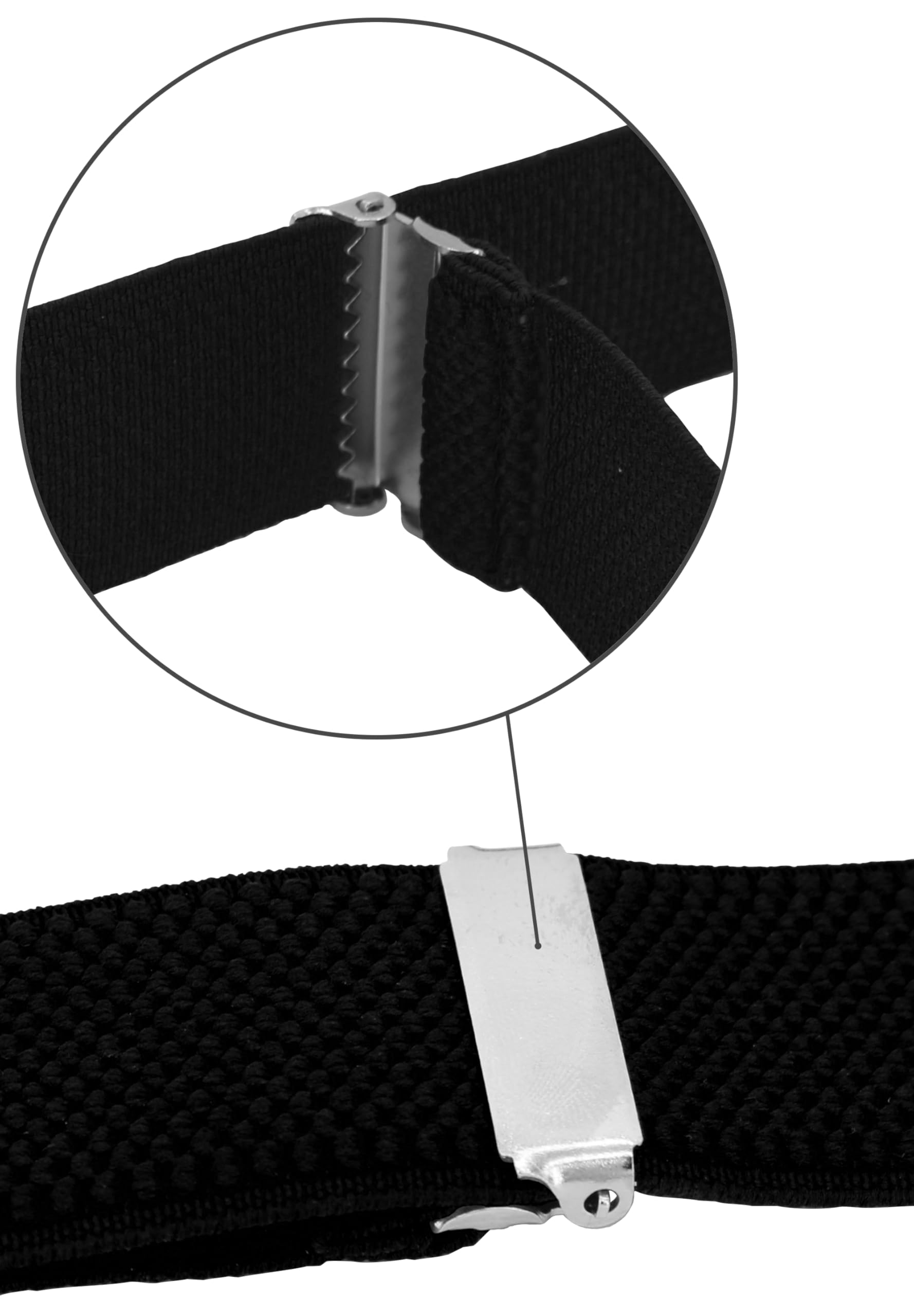 Fabio Farini Hosenträger für Kinder und Jugendliche - Y-Form 2,5 cm schmal – Made in Europe - elastisch & stufenlos verstellbar -