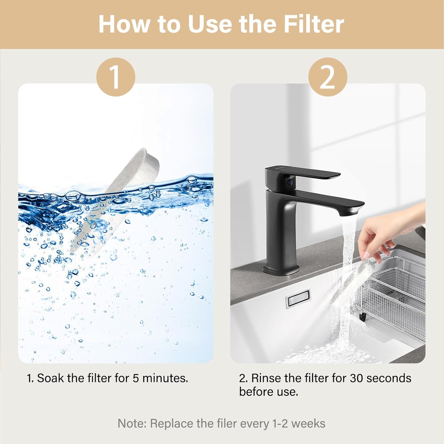 12 Pack Replacement Filters Compatible with WOPET 6L/205oz/1.7Gal Dog Water Fountain, 6 Month Set for Large Dogs Water Bowl Dispenser, Includes 12 Filters - Image 3