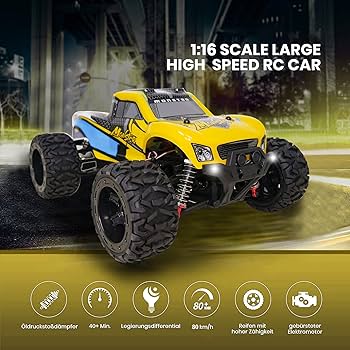 Amazon.co.jp: RC MONSTER ホビーグレード 1:16 RCカー 大人用