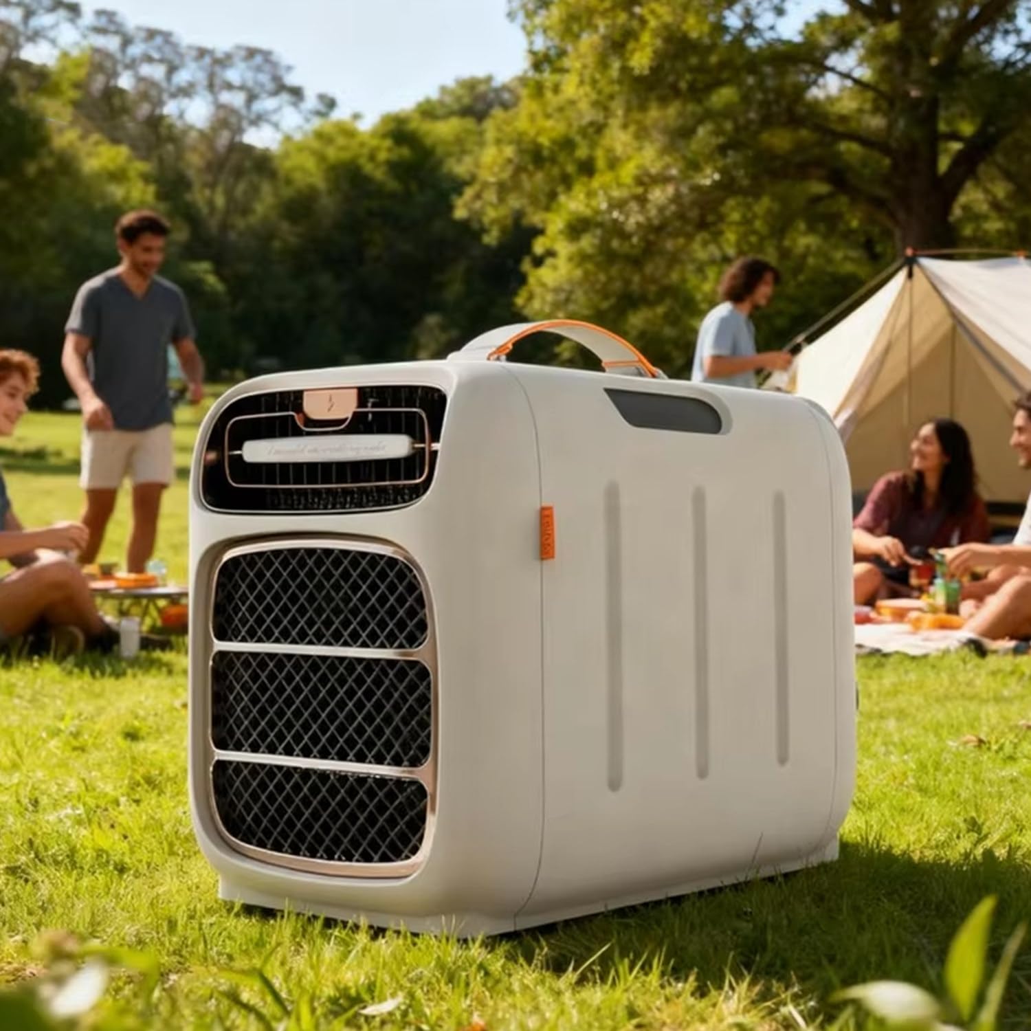 Qiang Small Air Cooler,Mobile Portable Air Conditioner Coolingonly