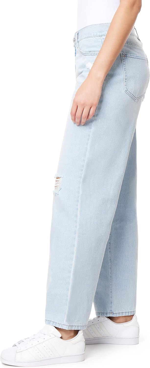 WallFlower Womens Skater Denim High-Rise Insta Classic Juniors Jeans (Standard and Plus) - Image 3