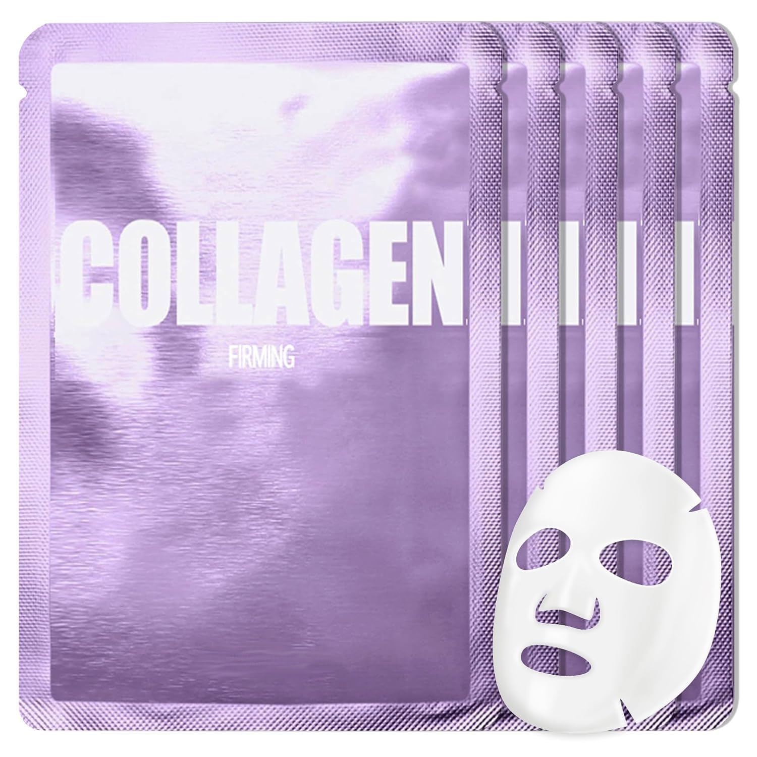 LAPCO'S Collagen Sheet Mask, Firming Daily Face Mask with Collagen